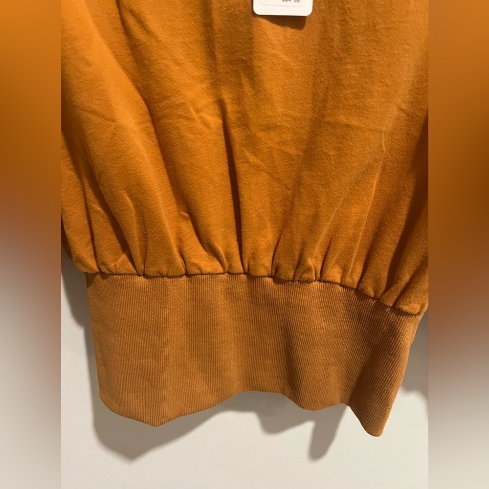 NWT Sugar + Lips Deanna Lantern Sleeve French Terry Top - Picture 8 of 9